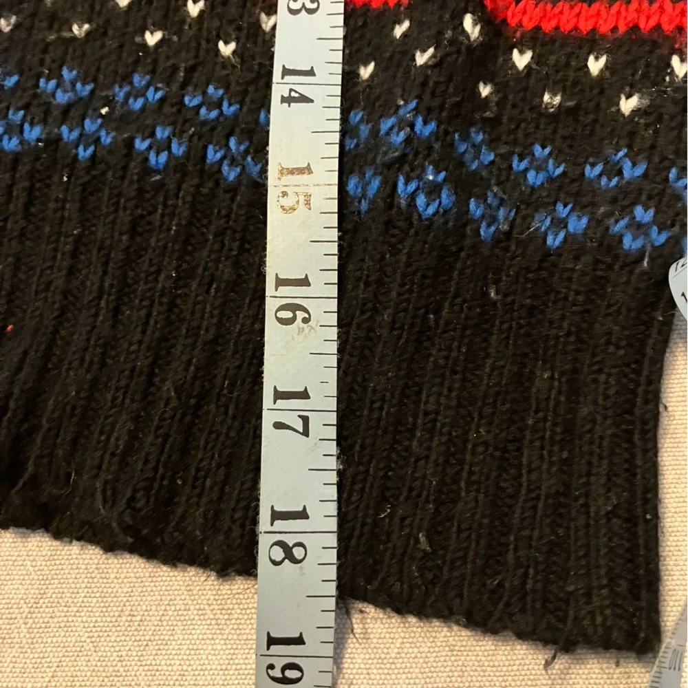 American Eagle Fair Isle sweater small multicolor